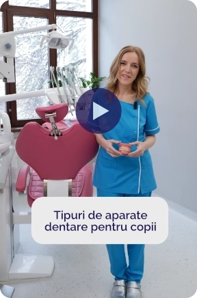 Tipuri de aparate dentare pentru copii